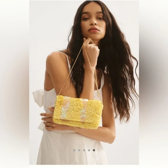 NWT By Anthropologie White Eyelet Cutwork Midi Dress Size Small - Picture 5 of 5